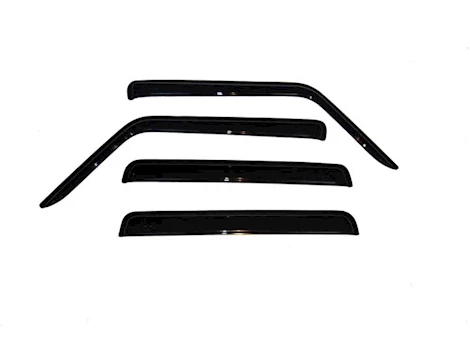 Auto Ventshade Original Smoke Ventvisors - 4-Piece Set