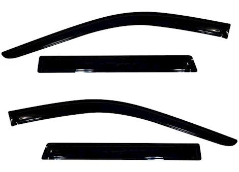 Auto Ventshade Original Smoke Ventvisors - 4-Piece Set