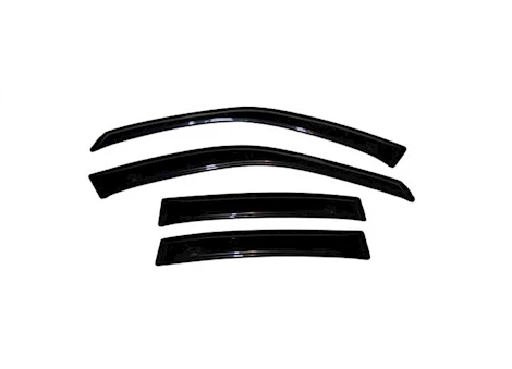 Auto Ventshade 4pc Vent Visor - Smoke