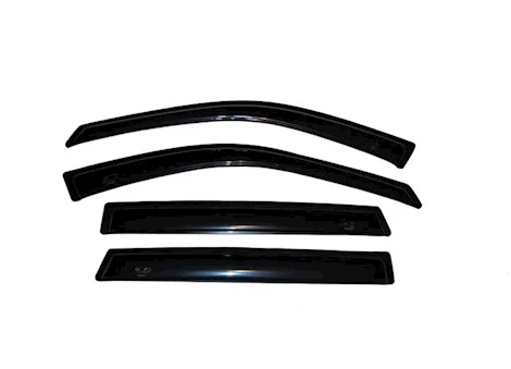 Auto Ventshade 4pc Vent Visor - Smoke