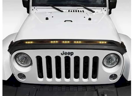 Auto Ventshade 07-18 WRANGLER(JK) LOW PROFILE AEROSKIN LIGHTSHIELD