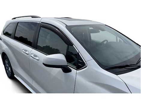 Auto Ventshade 21-C SIENNA VENTVISOR 2PC GREY