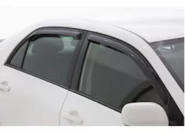 Auto Ventshade 21-c elantra ventvisor in-channel impact resistant side window deflector-smoke-4pc