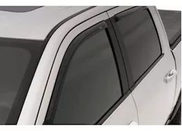 Auto Ventshade 19-c passport ventvisor in-channel impact resistant side window deflector-smoke-4pc