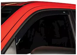 Auto Ventshade 19-c ascent ventvisor in-channel impact resistant side window deflector-smoke-4pc