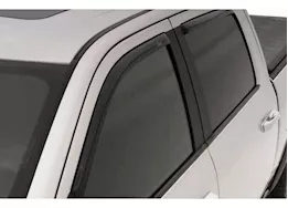 Auto Ventshade 22-c tundra double cab ventvisor in-channel 4pc smoke