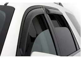 Auto Ventshade 22-c tundra double cab ventvisor in-channel 4pc smoke