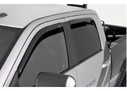 Auto Ventshade 22-c tundra double cab ventvisor in-channel 4pc smoke