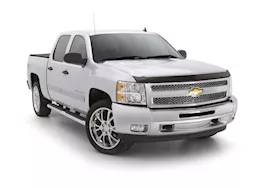 Auto Ventshade 17-19 silverado 2500 (fits induction hood) aeroskin acrylic hood protector