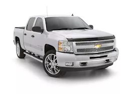 Auto Ventshade 17-18 sierra 2500 aeroskin acrylic hood protector includes induction system hood