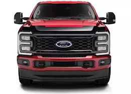 Auto Ventshade 23-c f250/f350/f450 sd aeroskin impact resistant hood bug shield-smoke