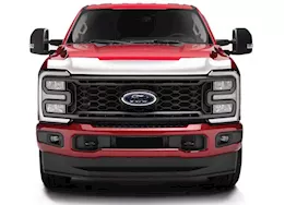 Auto Ventshade 23-c f250/f350/f450 super duty aeroskin chrome