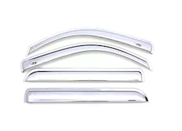 Auto Ventshade 17-c acadia ventvisor chrome 4pc