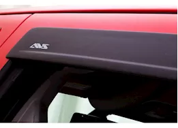 Auto Ventshade 19-c silverado 1500 extended cab ventvisor low pro 4pc matte blk