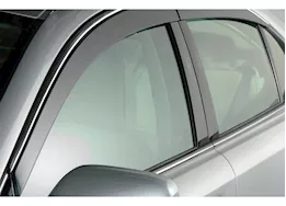 Auto Ventshade 18-22 accord ventvisor low profile 4pc smoke w/chrome trim