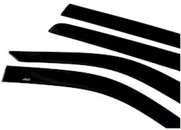 Auto Ventshade 18-c terrain ventvisor low pro 4pc chrome trim