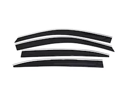 Auto Ventshade 14-c cherokee ventvisor low pro 4pc chrm trm