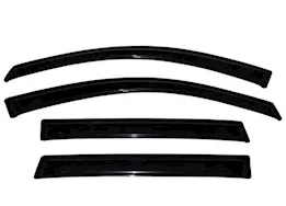 Auto Ventshade 22-c maverick ventvisor outside mount impact resistant side window deflector-smoke-4pc