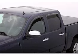 Auto Ventshade 22-c tundra double cab ventvisor outside mount 4pc smoke