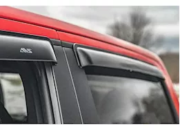 Auto Ventshade 22-c tundra double cab ventvisor outside mount 4pc smoke