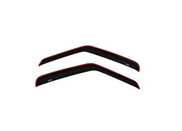 Auto Ventshade Smoke In-Channel Ventvisors - 2-Piece Front Set