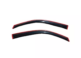 Auto Ventshade Smoke In-Channel Ventvisors - 2-Piece Front Set