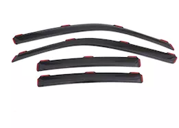 Auto Ventshade Smoke In-Channel Ventvisors - 4-Piece Set