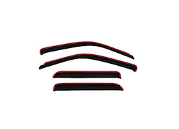 Auto Ventshade Smoke In-Channel Ventvisors - 4-Piece Set