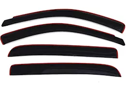 Auto Ventshade Smoke In-Channel Ventvisors - 4-Piece Set for Mega Cab