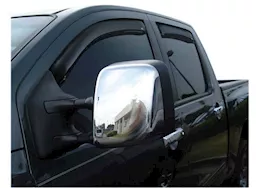 Auto Ventshade Smoke In-Channel Ventvisors - 4-Piece Set for Crew Cab