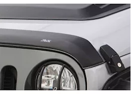 Auto Ventshade 18-c wrangler (jl) aeroskin acrylic hoodprotector