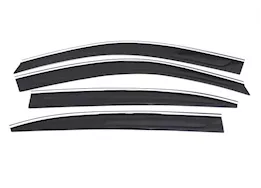 Auto Ventshade 13-17 accord sedan low-profile ventvisor 4pc charm trim