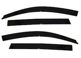 Auto Ventshade 4pc Low Proflie Vent Visor - Smoke