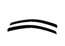 Auto Ventshade Original Smoke Ventvisors - 2-Piece Front Set for Standard Cab