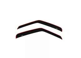 Auto Ventshade Original Smoke Ventvisors (In-Channel) - 2-Piece Front Set