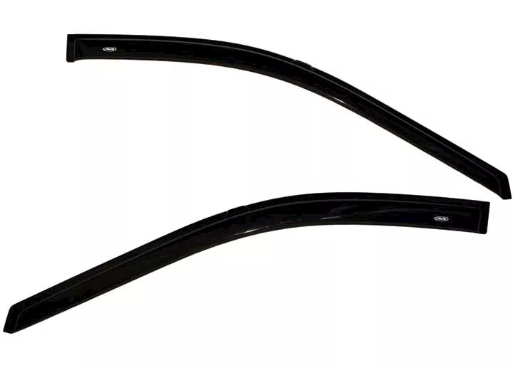 Auto Ventshade Original Smoke Ventvisors - 2-Piece Front Set for Standard Cab