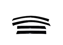 Auto Ventshade Original Smoke Ventvisors - 4-Piece Set for Double Cab