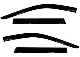 Auto Ventshade Original Smoke Ventvisors - 4-Piece Set