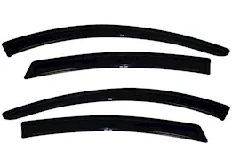 Auto Ventshade Original Smoke Ventvisors - 4-Piece Set for Sedan