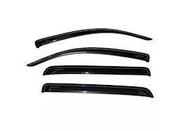 Auto Ventshade Original Smoke Ventvisors - 4-Piece Set for CrewMax Cab