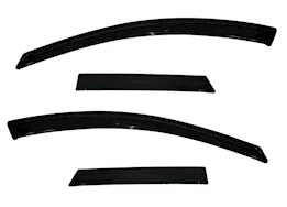 Auto Ventshade Original Smoke Ventvisors - 4 Piece Set for Hatchback