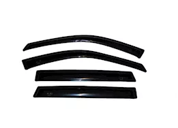 Auto Ventshade 4pc Vent Visor - Smoke