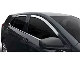 Auto Ventshade 17-c sportage ventvisor chrome 4pc