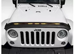 Auto Ventshade 07-18 wrangler(jk) low profile aeroskin lightshield