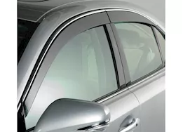 Auto Ventshade 18-20 rogue ventvisor low pro 4pc chrome trim