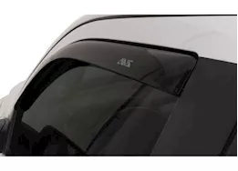 Auto Ventshade Original Smoke Ventvisors (In-Channel) - 2-Piece Front Set