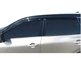 Auto Ventshade 21-c nissan rogue smoke ventvisor outside mount 4pc