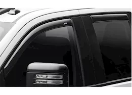 Auto Ventshade (ph 11/10) 19-c silv/sierra 1500/20-c silverado/sierra 2500/3500 crew cab ventvisor in-channel 4pc