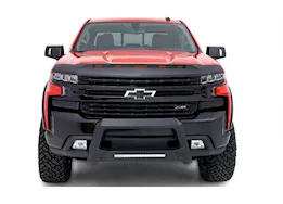 Auto Ventshade 19-21 silverado 1500 aeroskin lightshield pro black