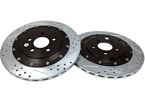 Baer Brake Systems 05-14 MUSTANG ERADISPEED PERFORMANCE ROTORS, 14IN X .750IN, REAR, 2PC